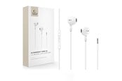 Headphones/Headsets - Tech-Protect Ultraboost Core G4 Mini Jack Wired Headphones - White - 5906302324293