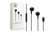 Headphones/Headsets - Tech-Protect Ultraboost Core G4 USB-C Wired Headphones - Black - 5906302324286