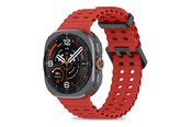 Smartwatch - Accessoires - Tech-Protect Iconband Pro Strap for Samsung Galaxy Watch Ultra/Ultra2 47mm - Red - 5906302325825