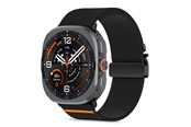 Smartwatch - Accessoires - Tech-Protect Nylon Clasp for Samsung Galaxy Watch Ultra/Ultra2 47mm - Black - 5906302325795