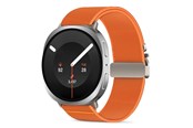 Smartwatch - Accessoires - Tech-Protect Nylon Clasp Strap for Samsung Galaxy Watch 8/9 - 40/44/46mm - Orange - 5906302325733