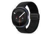 Smartwatch - Accessoires - Tech-Protect NylonMag Strap for Samsung Galaxy Watch 8/9 - 40/44/46mm - Black - 5906302325658