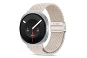Smartwatch - Accessoires - Tech-Protect NylonMag Strap for Samsung Galaxy Watch 8/9 - 40/44/46mm - Beige - 5906302325665