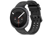 Smartwatch - Accessoires - Tech-Protect Silicone Air Strap for Samsung Galaxy Watch 8/9 - 40/44/46mm - Black - 5906302341436