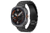 Smartwatch - Accessoires - Tech-Protect Stainless Steel Bracelet for Samsung Galaxy Watch Ultra/Ultra2/Ultra2 47mm - Black - 5906302324651