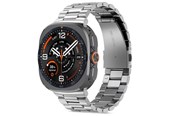 Smartwatch - Accessoires - Tech-Protect Stainless Steel Bracelet for Samsung Galaxy Watch Ultra/Ultra2 47mm - Silver - 5906302325573