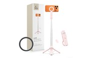 Statief - Tech-Protect L11S MagSafe Bluetooth Selfie Stick - Pink - 5906302323401