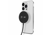 Mobiel - Adapters & Opladers - BMW M Edition MagSafe 15W Wireless Charger - Black - 3666339122461