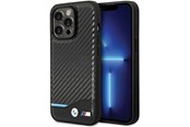 Mobiel - Covers & Cases - BMW Leather Carbon Case for iPhone 13 Pro Max - Black - 3666339125431