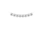 Speelgoed - Globos Paper Football Bunting - 2m - 7323