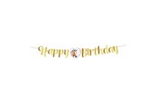 Speelgoed - Globos Happy Birthday Horses Bunting - 2m - 7301