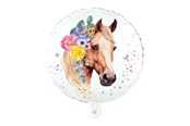 Speelgoed - Globos Foil Balloon 18 Inch Round Horses - 7303