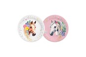 Speelgoed - Globos Paper Plates 23cm Horses - 8 pcs. - 7304