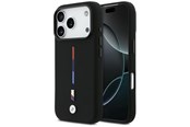Mobiel - Covers & Cases - BMW M Silicon Tricolor Line MagSafe Case for iPhone 17 Pro - Black - 3666339484866