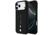 Mobiel - Covers & Cases - BMW M Silicon Tricolor Line MagSafe Case for iPhone 17 Pro Max - Black - 3666339484873