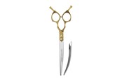 Honden - ARTERO Scissors FUSION CURVY GOLD 7" - 8435037191704