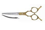 Honden - ARTERO Scissors FUSION CURVY GOLD 6" - 8435037191780