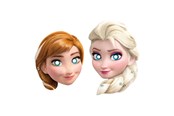 Speelgoed - Globos Paper Masks Frozen 2 - 6 pcs. - 85967
