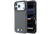 Mobiel - Covers & Cases - BMW M Carbon Metal Logo MagSafe Case for iPhone 17 Pro / 18 Pro - Gray - 3666339666385
