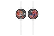 Speelgoed - Globos Paper Straws Spiderman World of Web - 4 pcs. - 97323