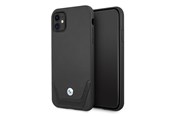 Mobiel - Covers & Cases - BMW Leather Perforate Case for iPhone 11 / Xr - Black - 3666339011802