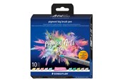 Schrijf- en tekengerei - Staedtler Pigment Brush pen big pastel 10 pcs. - 373 C10-2