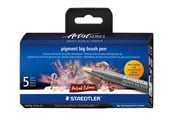 Schrijf- en tekengerei - Staedtler pigment big brush pen Portrait 5pcs - 373 C5-2