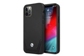 Mobiel - Covers & Cases - BMW Leather Perforate Case for iPhone 12 / iPhone 12 Pro - Black - 3666339010812
