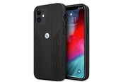 Mobiel - Covers & Cases - BMW Leather Curve Perforate Case for iPhone 12 mini - Black - 3666339010898