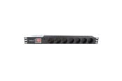 Voedingskabel (extern) - Cablio 1U Aluminum PDU | 7x Outlets | Surge Protection | 16A - CAB-LNPDU-G7-SS-A