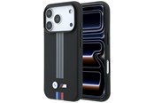 Mobiel - Covers & Cases - BMW M Quadrille Kevlar Anthracite & Tricolor Print Lines MagSafe Case for iPhone 17 Pro / 18 Pro - Black - 3666339669638