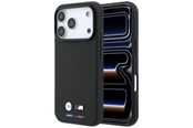 Mobiel - Covers & Cases - BMW M Quadrille Kevlar Tricolor & Metal Logo MagSafe Case for iPhone 17 Pro / 18 Pro - Black - 3666339669034