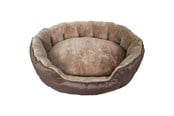 Honden - Santorini SANTORINI bed, XL, 120 x 80 x 24 cm, bruin - 380577