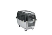 Honden - Stefanplast Gulliver 5 IATA transportkooi, grijs/grijs, 81 x 61 x 60 cm - 281251