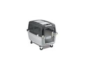 Honden - Stefanplast Gulliver 4 IATA transportkooi, grijs/grijs, 71 x 51 x 50 cm - 281250