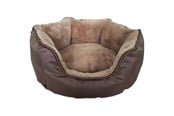 Honden - Santorini SANTORINI bed, M, 60 x 50 x 20 cm, bruin - 380575