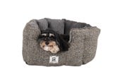 Honden - Chill Kuzzi FIR ronde mand, grijs, S - 380584