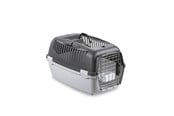 Honden - Stefanplast Gulliver 3 DELUX Top Free transportkooi, grijs/grijs, 61 x 40 x 38 cm - 281246