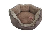 Honden - Santorini SANTORINI bed, S, 45 x 38 x 20 cm, bruin - 380574
