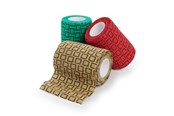 Honden - KRUUSE SafeVet® Verband, 7,5 cm x 4,5 m, mix 3 kleuren - 160719