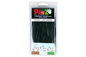 Honden - PawZ Pawz hondenschoenen, XL, 12,7 cm, zwart, 12 stuks. - 278098
