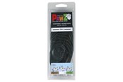 Honden - PawZ Pawz hondenschoenen, S, 6,4 cm, zwart, 12 stuks. - 278095