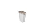 Honden - Stefanplast voerbak, wit/zand, 15 liter - 281124