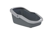 Katten - PeeWee EcoMinor kattenbak, antracietgrijs/lichtgrijs - 274980