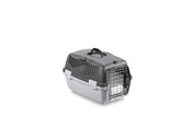 Katten - Stefanplast Gulliver 1 DELUX transportkooi, grijs/grijs, 48 x 32 x 31 cm - 281243