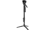 Statief - SmallRig 6623 Carbon Fiber Monopod (4 sections) with Videohead - 6623
