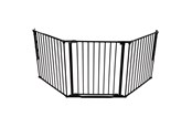 Babyspullen - BabyDan Flex StepFree L Safety Gate black - 501643