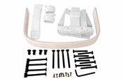 Babyspullen - BabyDan Waist Bar kit for DanChair White Wash - 501633