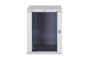 Rackkoffers - DIGITUS DN-37114 - 16U Wall-Mounted Cabinet | 600x600mm | Glass Door | Unmounted - DN-37114