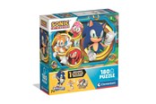 Puzzels - Clementoni Puzzle Square Box - Sonic 180 pieces 2D Puzzels - 29796